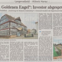 "Zum Goldenen Engel": Investor abgesprungen