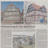 Mammutaufgabe mit SpaÃfaktor